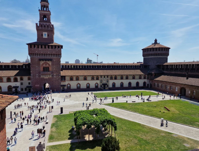 Sforzesco Castle, Italy